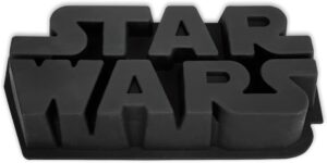 Moule à gâteau Star Wars logo gris bleu