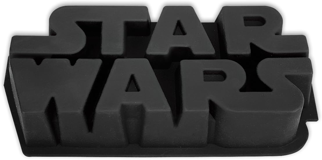 Moule à gâteau Star Wars logo gris bleu