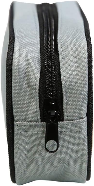Trousse scolaire Star Wars The Mandalorian Grogu rectangulaire noire et grise – Image 3