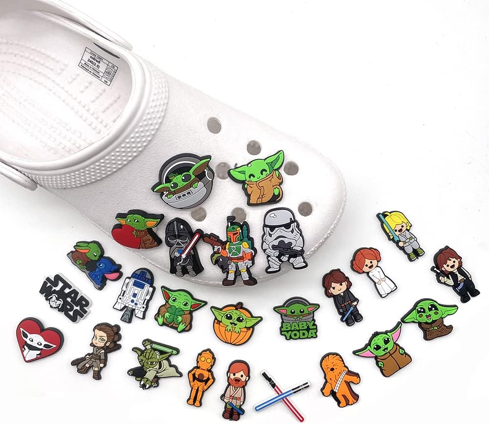 Pendentifs Star Wars en PVC pour sabots et sandales – Image 4
