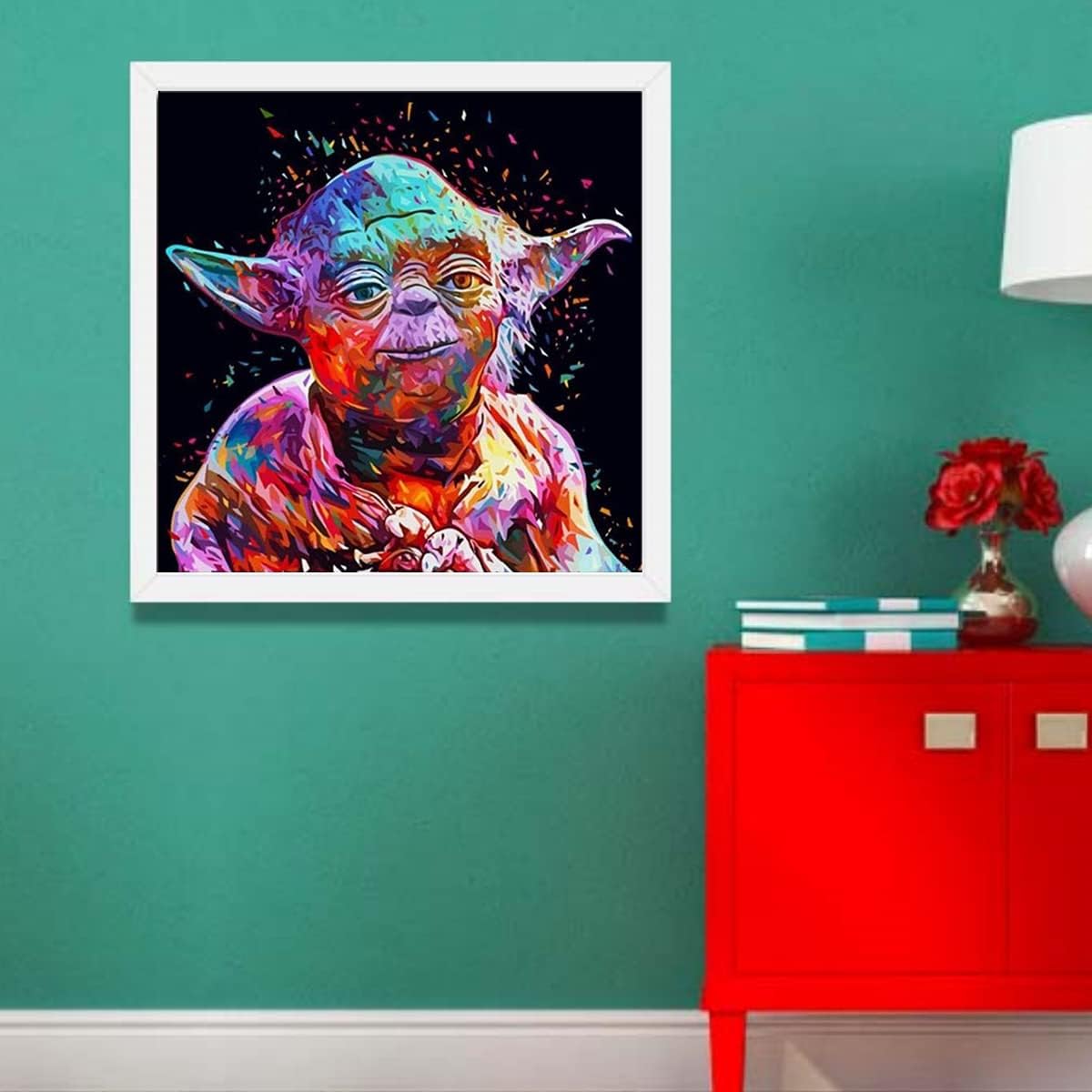 Kit peinture à l’huile par numéros Star Wars Maître Yoda – Image 6