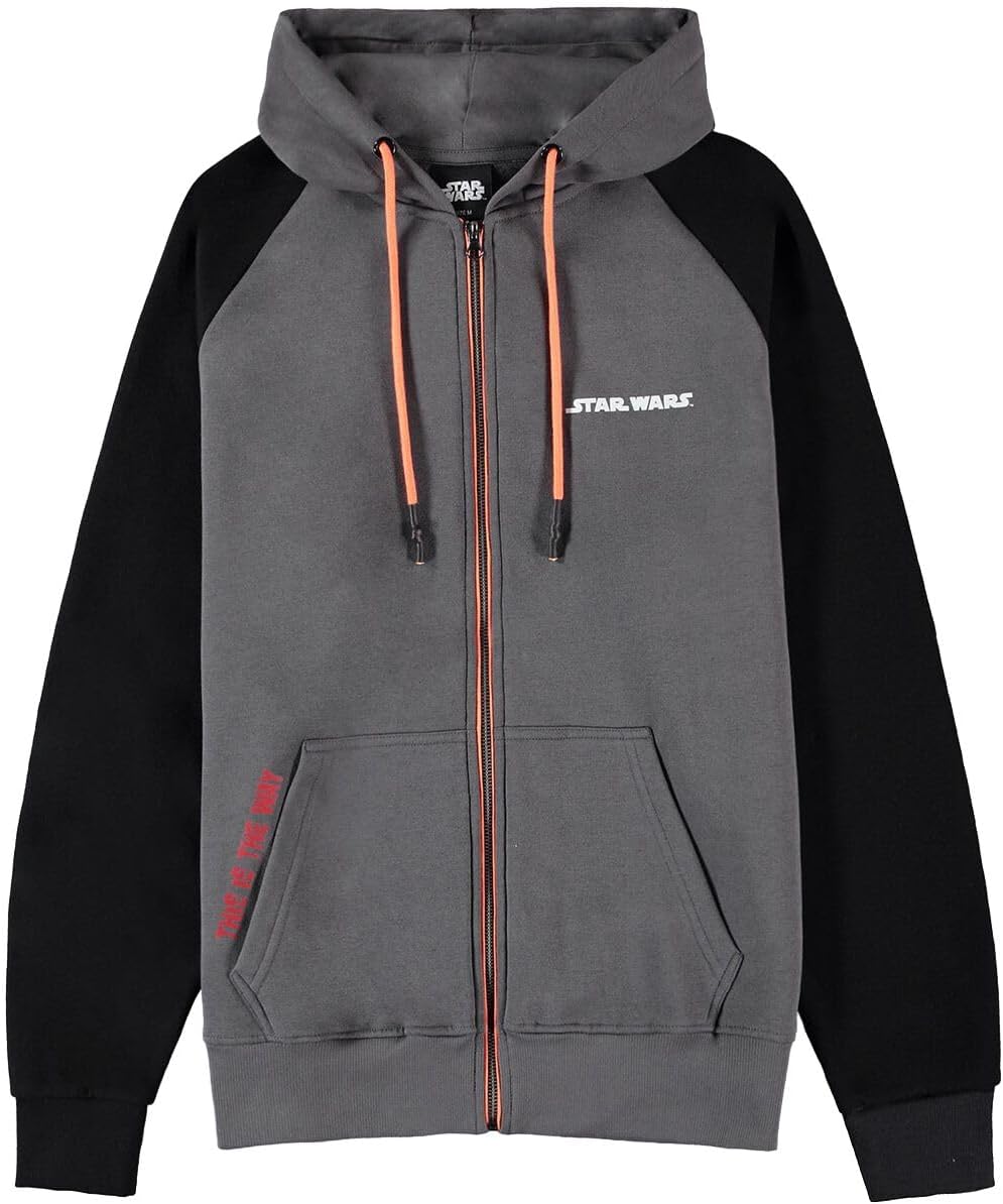 Veste à capuche zippée The Mandalorian pour homme - M