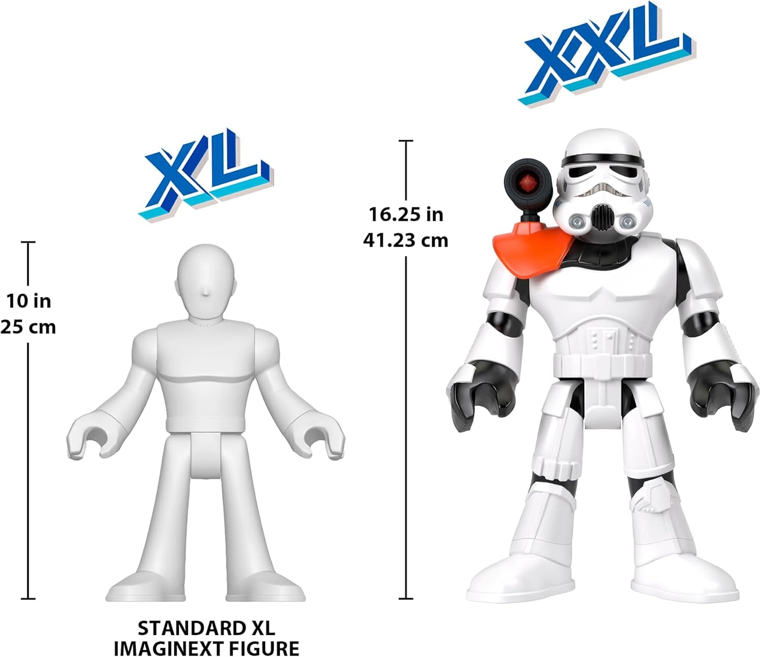Figurine STAR WARS Stormtrooper articulée 40 cm Imaginext Fisher-Price – Image 5