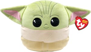 Coussin Grogu Star Wars en microfibre 20 cm Ty 39255