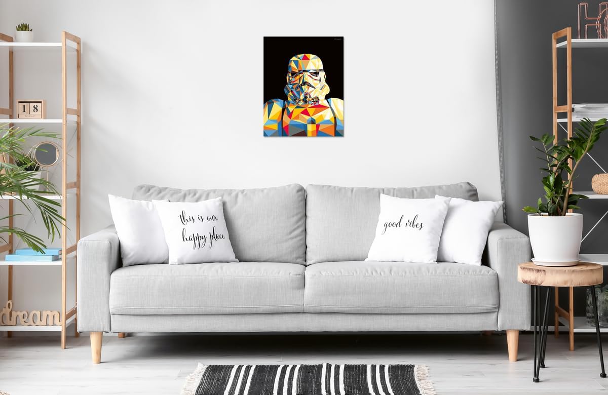 Kit CreArt peinture par numéros Stormtrooper Star Wars 24 x 30 cm – Image 3