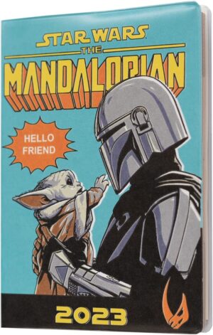Agenda semainier Star Wars The Mandalorian format A6 2023