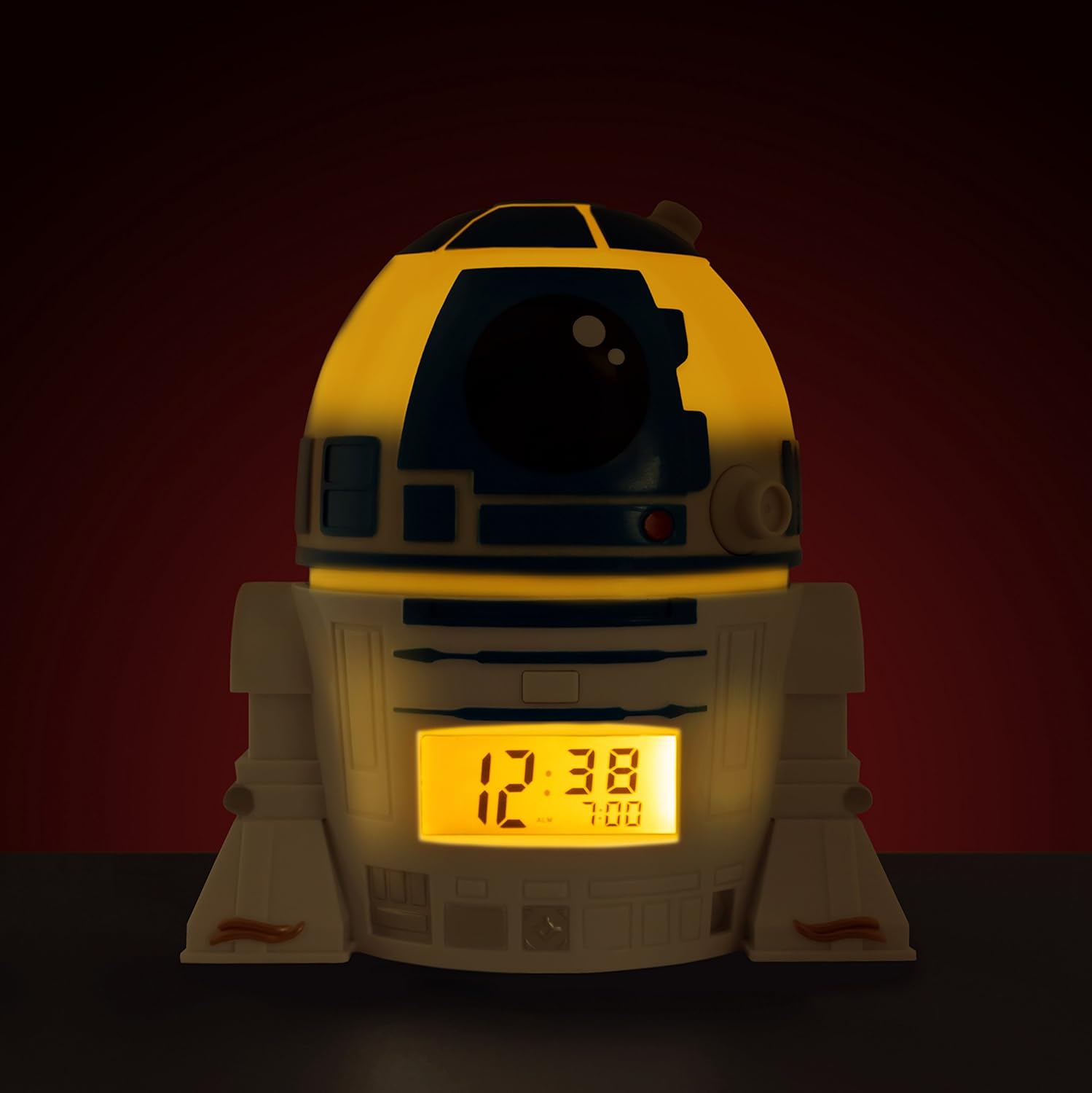 Réveil veilleuse R2D2 Star Wars BulbBotz avec écran LCD – Image 4