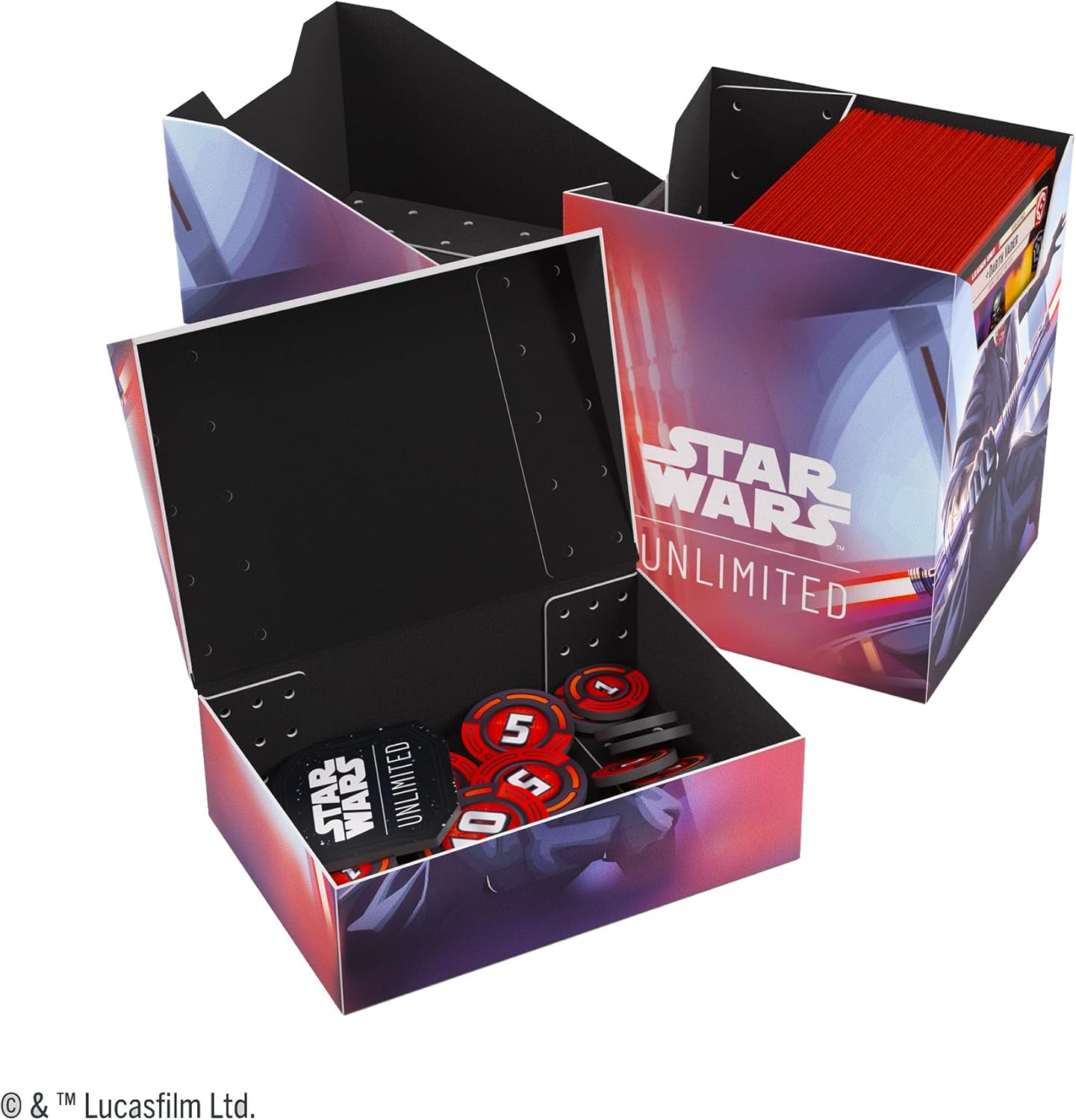 Boîte Soft Crate Dark Maul pour 60 cartes Star Wars : Unlimited – Image 3