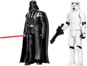 Star Wars - Duo Dark Vador et Stormtrooper, figurines 10 cm