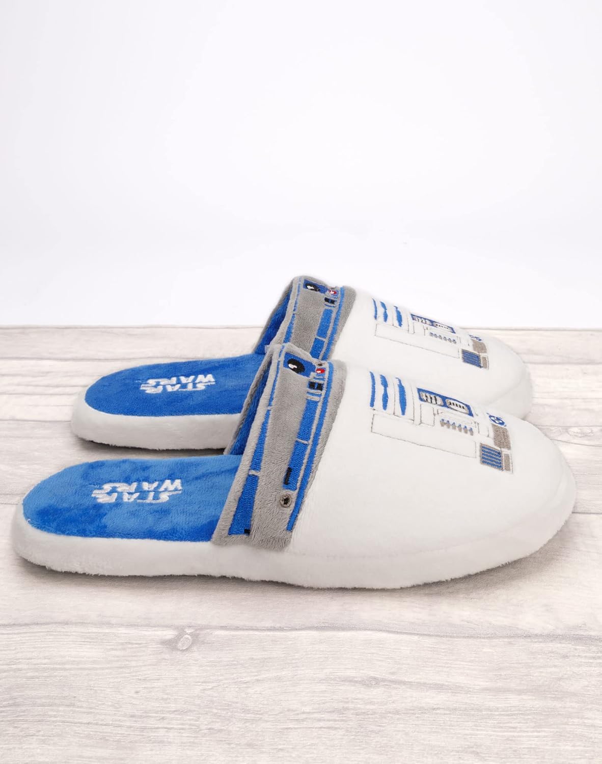Chaussons Star Wars homme à mémoire de forme, Yoda, Jedi ou R2D2 – Image 5