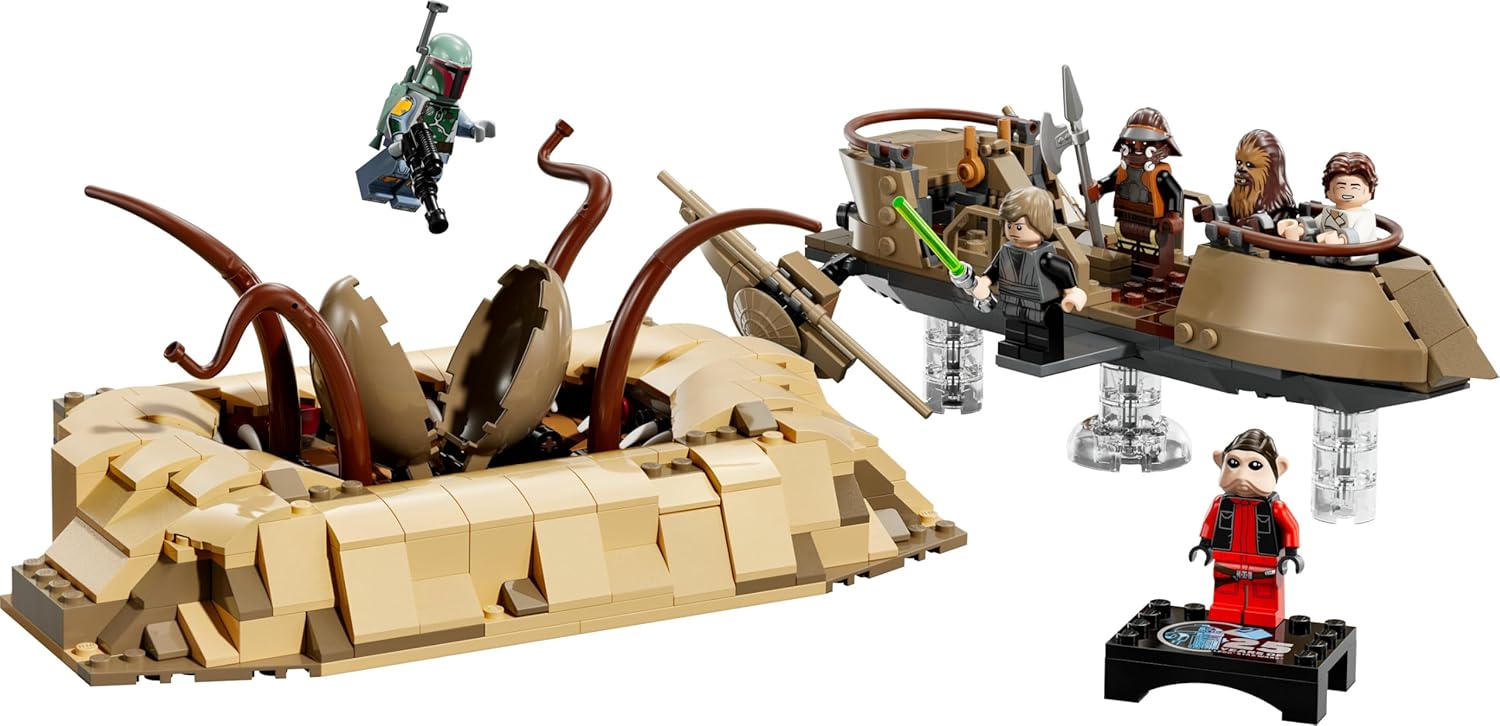 LEGO Star Wars 75396 Esquif du désert, fosse du Sarlacc et Boba Fett – Image 8