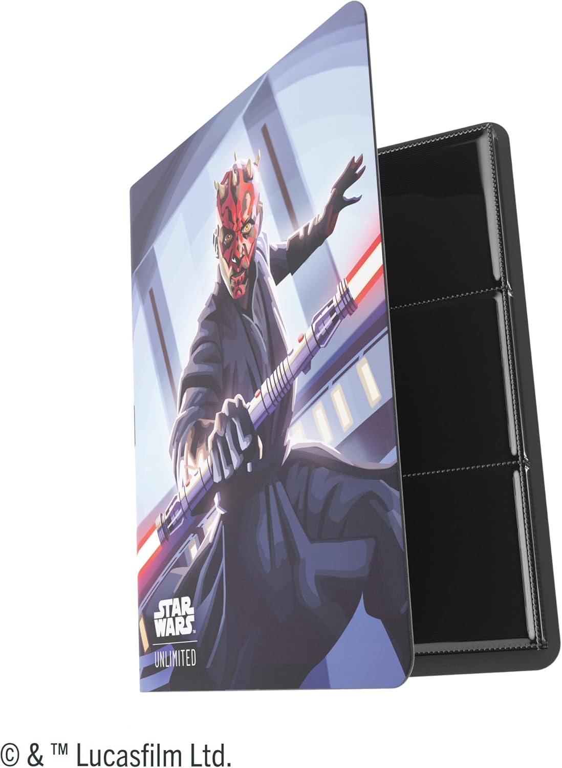 Classeur Star Wars Unlimited Qui-Gon Jinn et Dark Maul, 18 poches – Image 5
