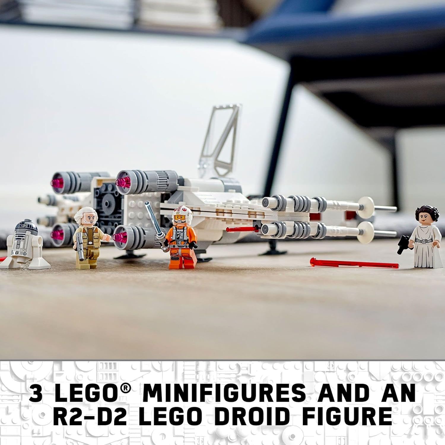 LEGO Star Wars X-Wing de Luke Skywalker 75301 avec 474 pieces – Image 3