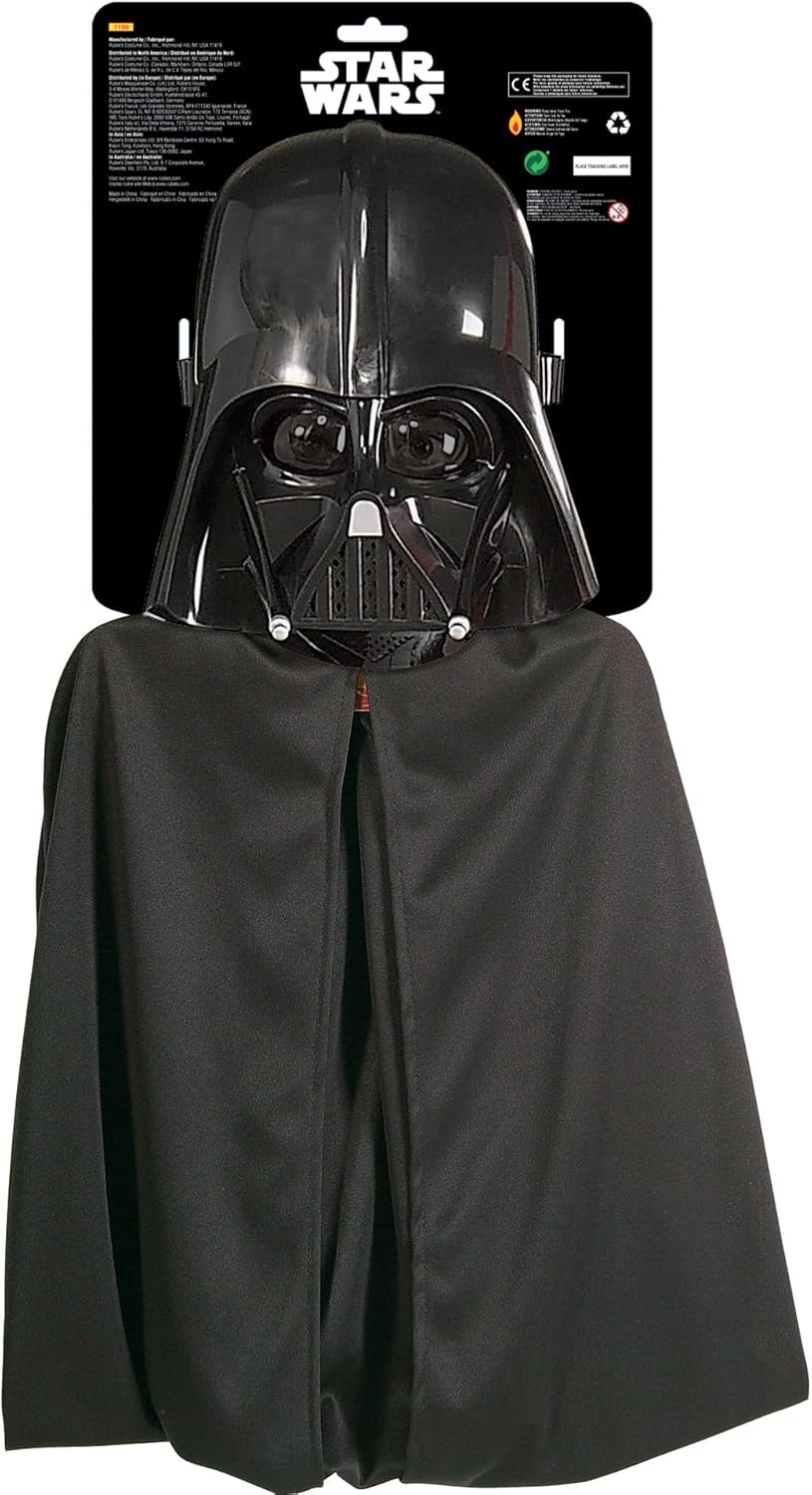 Masque enfant Dark Vador avec cape Star Wars