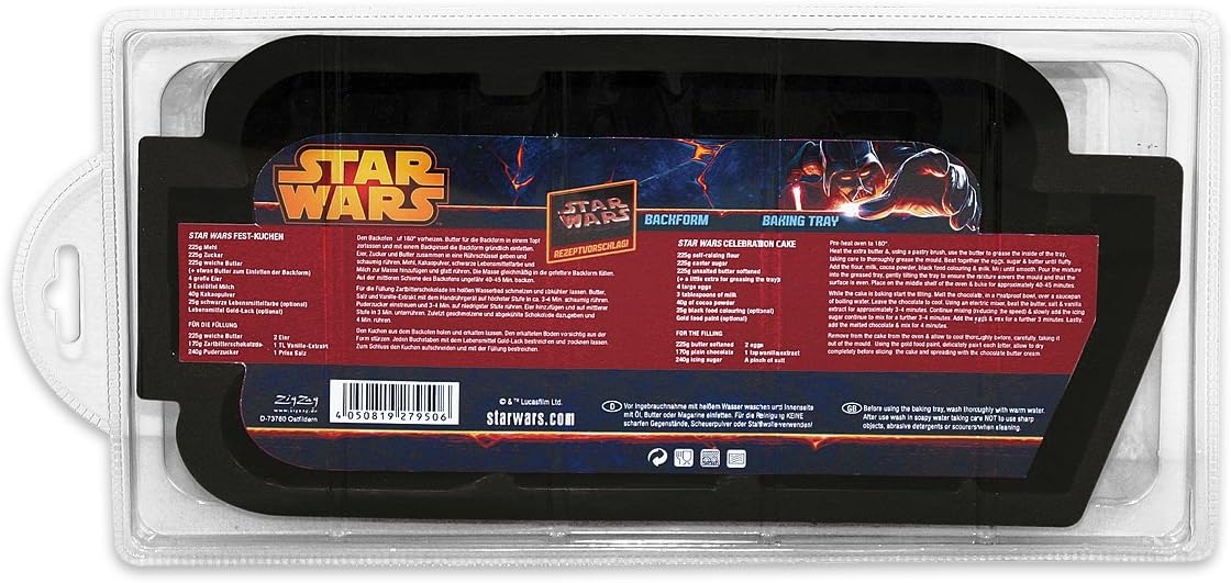 Moule à gâteau Star Wars logo gris bleu – Image 4