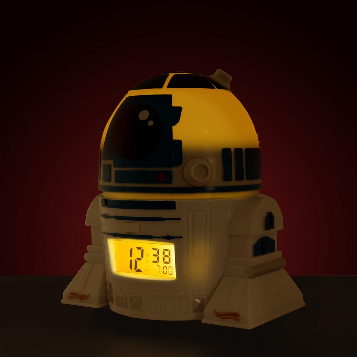 Réveil veilleuse R2D2 Star Wars BulbBotz avec écran LCD – Image 5