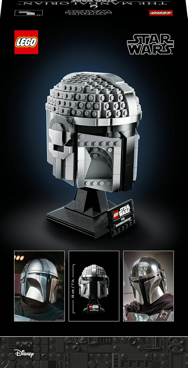 LEGO Star Wars Casque du Mandalorien à construire 75328 – Image 8
