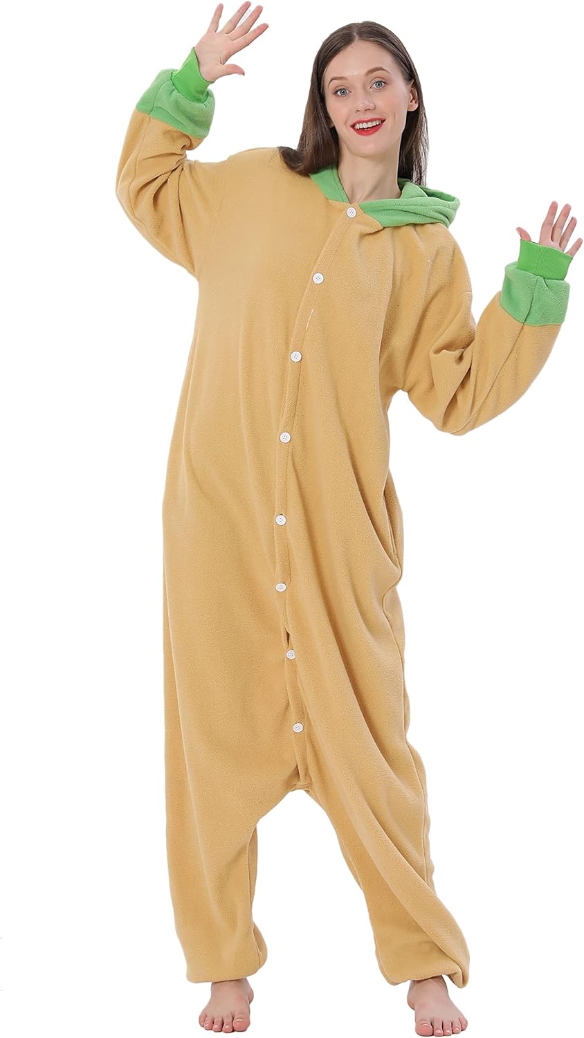 Kigurumi Star Wars Yoda adulte en polaire – Image 2