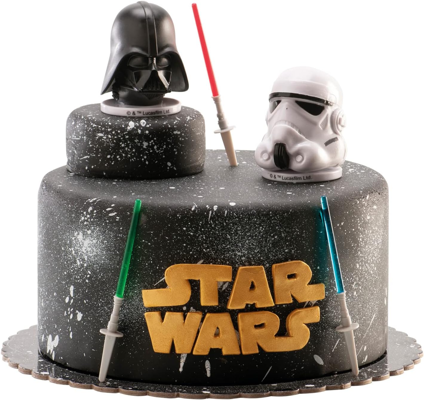 Figurine Dark Vador Star Wars pour décoration de gâteau en PVC 6,5 cm – Image 5