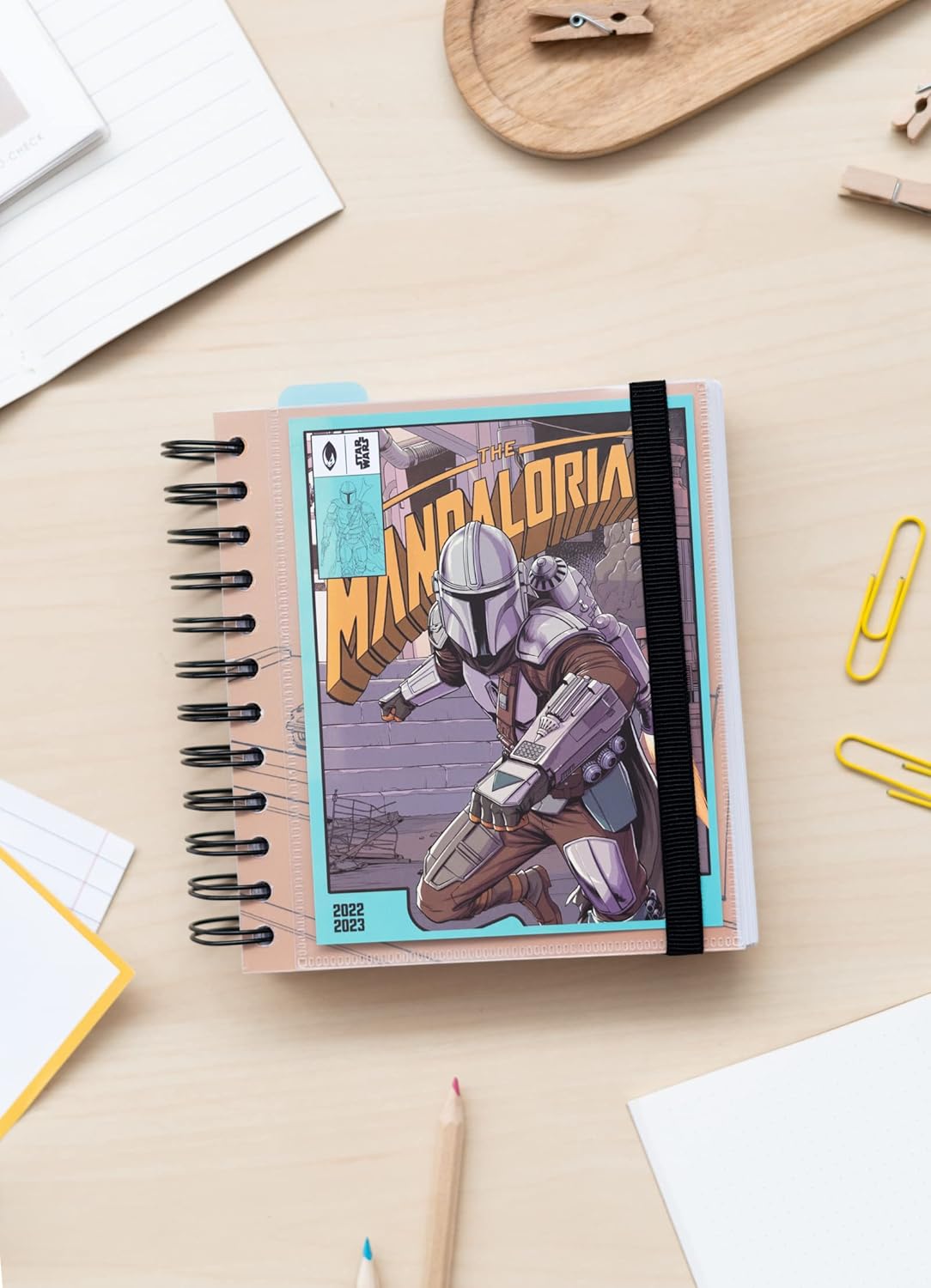Agenda journalier Star Wars The Mandalorian 2022 2023 pour collège et lycée – Image 4