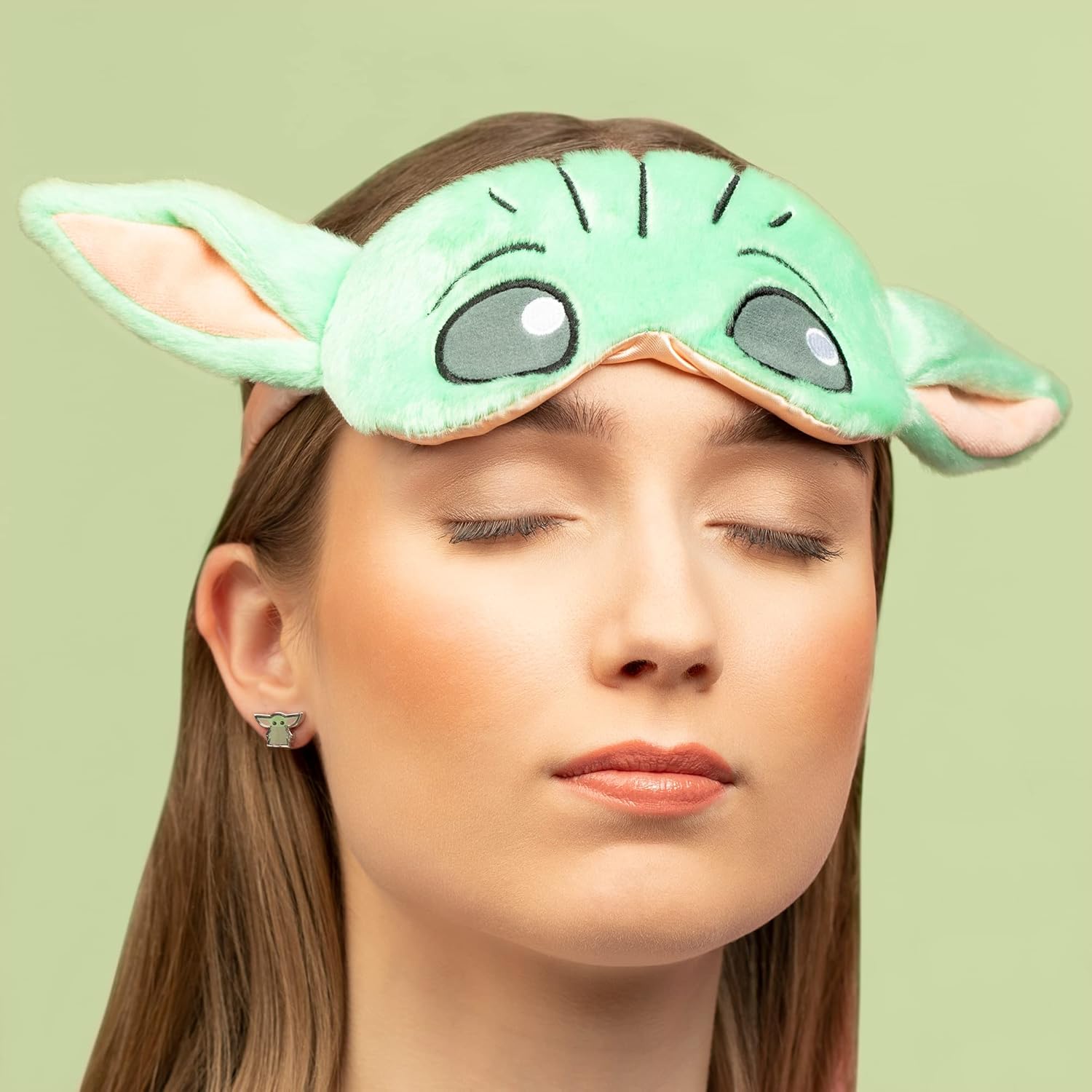 Masque de nuit vert Baby Yoda Disney Star Wars – Image 2