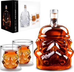 Carafe Star Wars Stormtrooper 750 ml avec 2 verres
