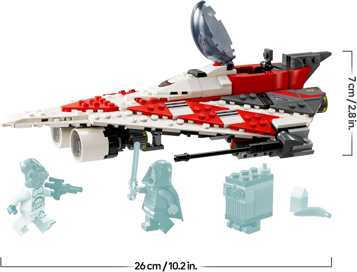 LEGO Star Wars Chasseur Stellaire Jedi Bob 75388 pour enfants dès 8 ans – Image 8