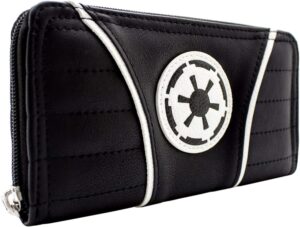 Portefeuille noir Star Wars The Last Jedi Imperial Officers avec porte-cartes