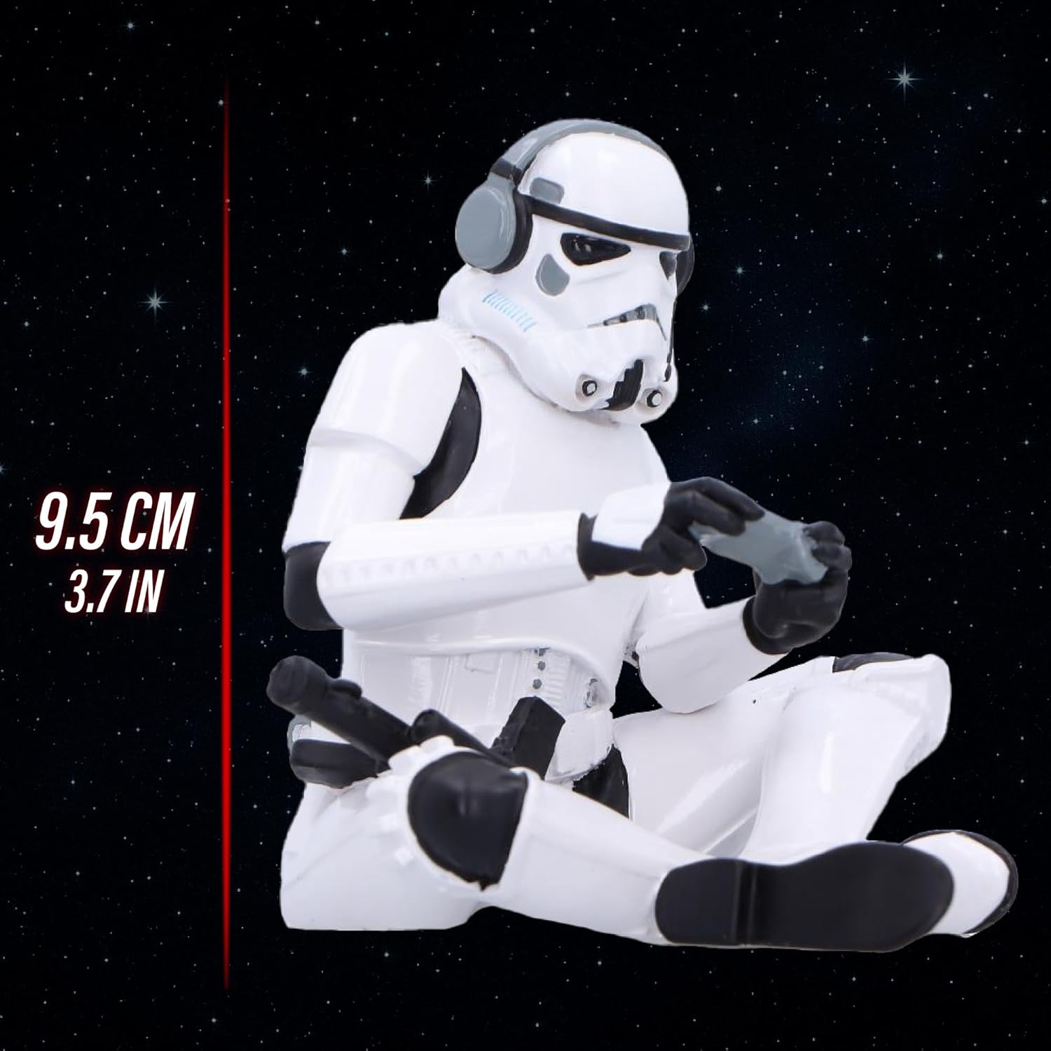 Figurine Star Wars Stormtrooper Game On! assis, manette en main – Image 5