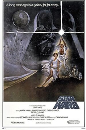 Affiche Star Wars Classic La Guerre des Étoiles 61 x 91,5 cm