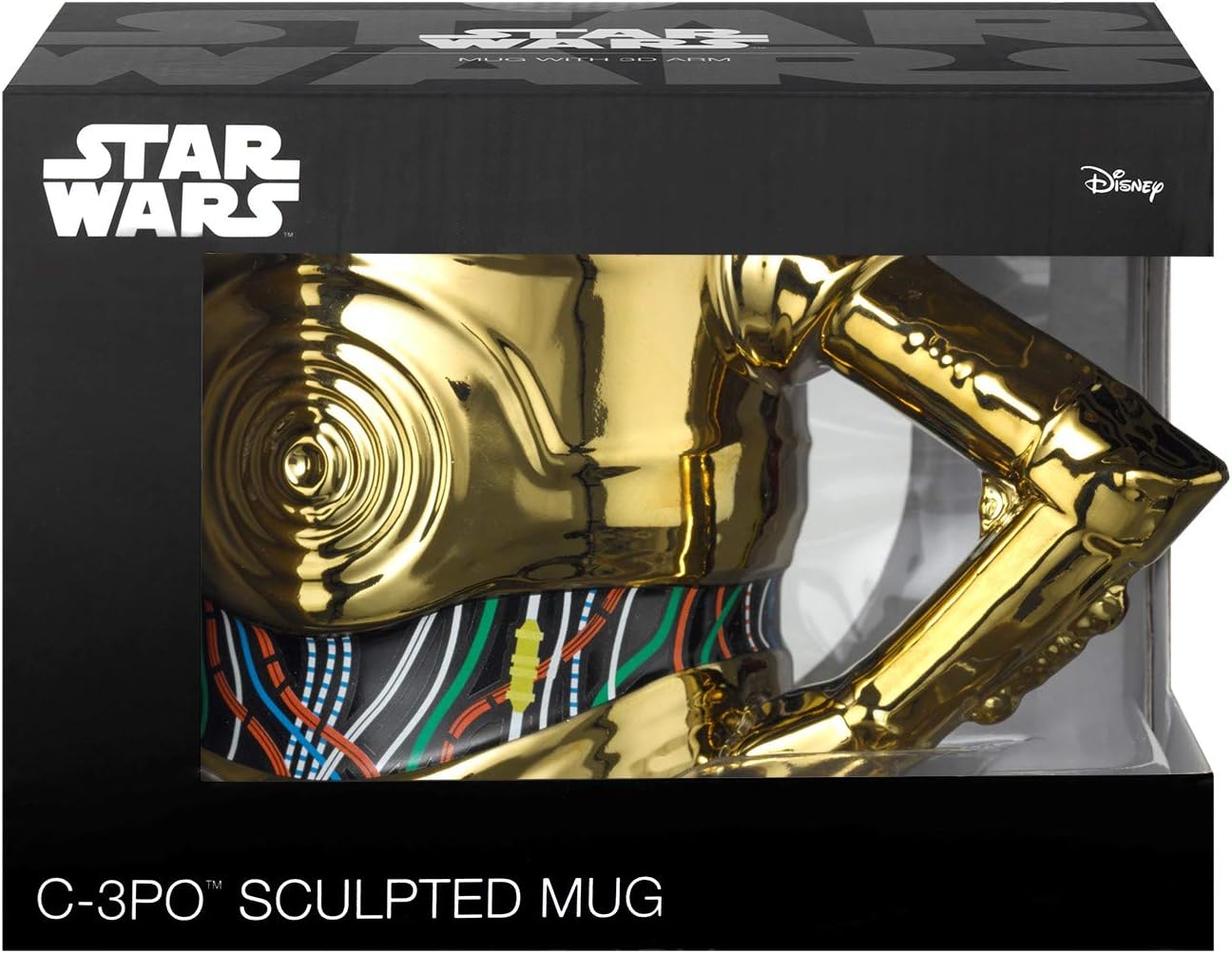 Mug 3D C-3PO Star Wars 410 ml – Image 3