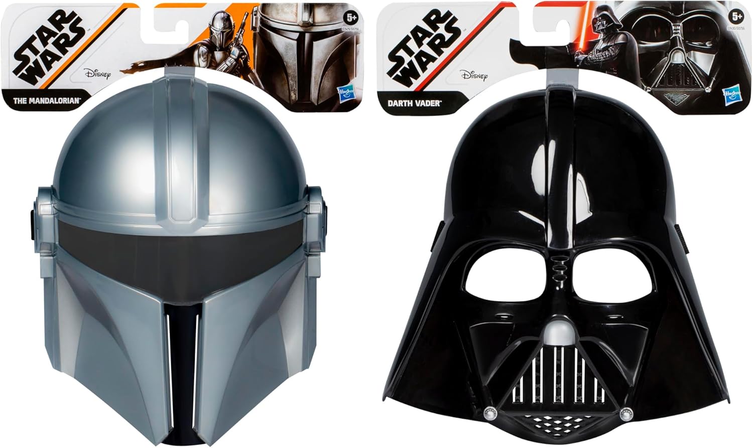 Pack de masques Star Wars Dark Vador et Mandalorien dès 5 ans – Image 2