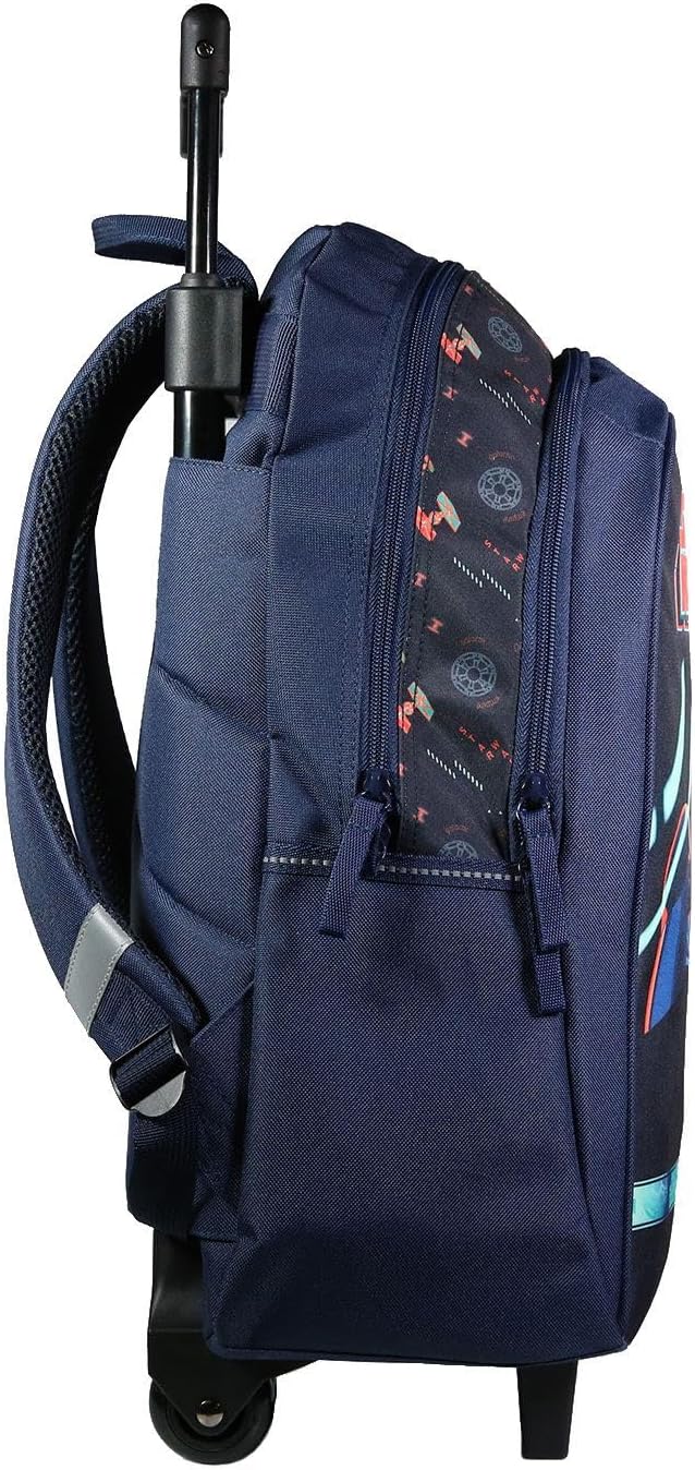 Sac à dos à roulettes Disney Star Wars bleu 45 cm en polyester – Image 3