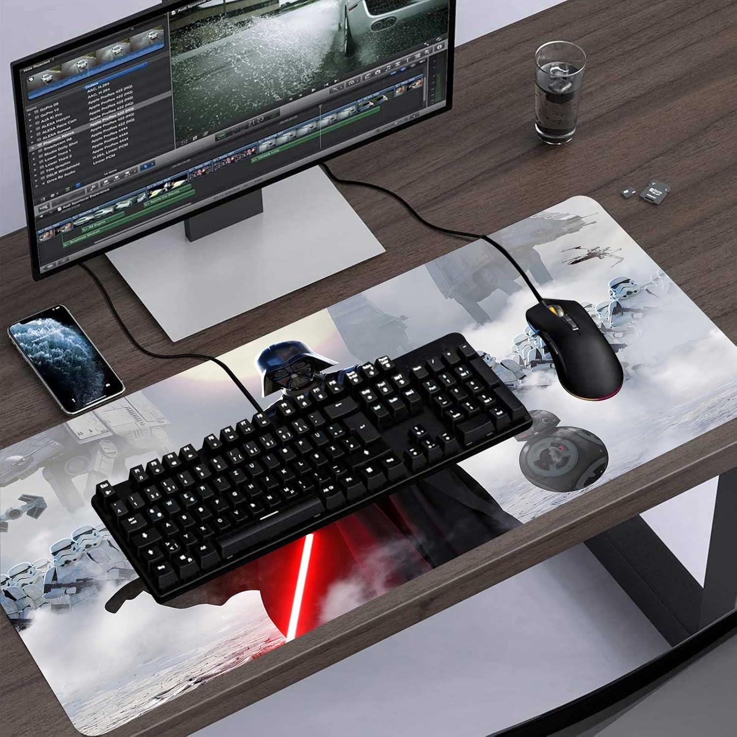 Tapis de souris Star Wars Dark Vador XXL à surface lisse – Image 8
