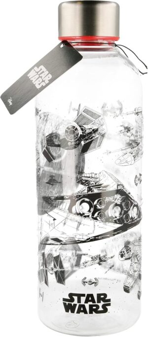 Bouteille noire en Tritan Star Wars 8013663, 7,5 x 7,5 x 22,7 cm