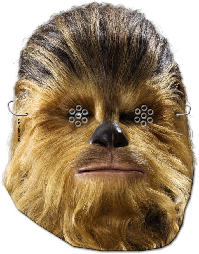 Masques Star Wars multicolores en carton, lot de 6, réf. 0549 – Image 6