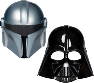 Pack de masques Star Wars Dark Vador et Mandalorien dès 5 ans