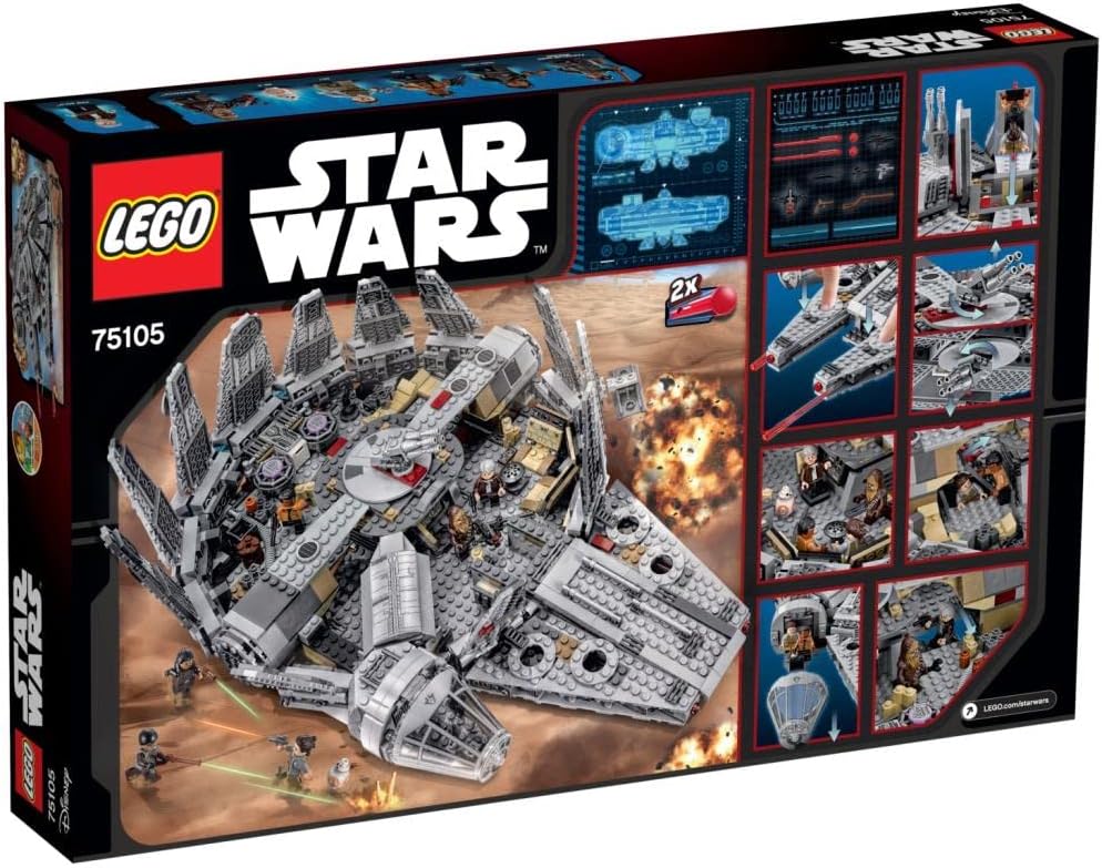 LEGO Star Wars Faucon Millenium 75105 – Image 6