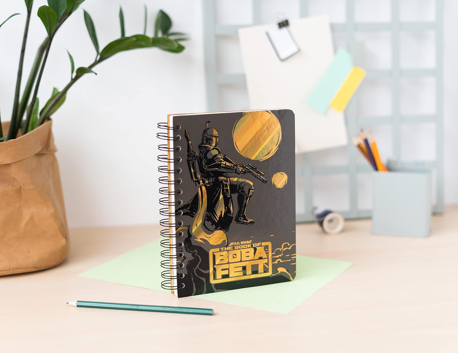 Carnet pointillé Star Wars The Book of Boba Fett à spirale – Image 5