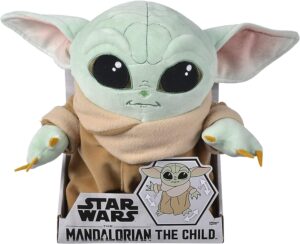 Peluche articulée The Child Baby Yoda Disney de The Mandalorian, 30 cm