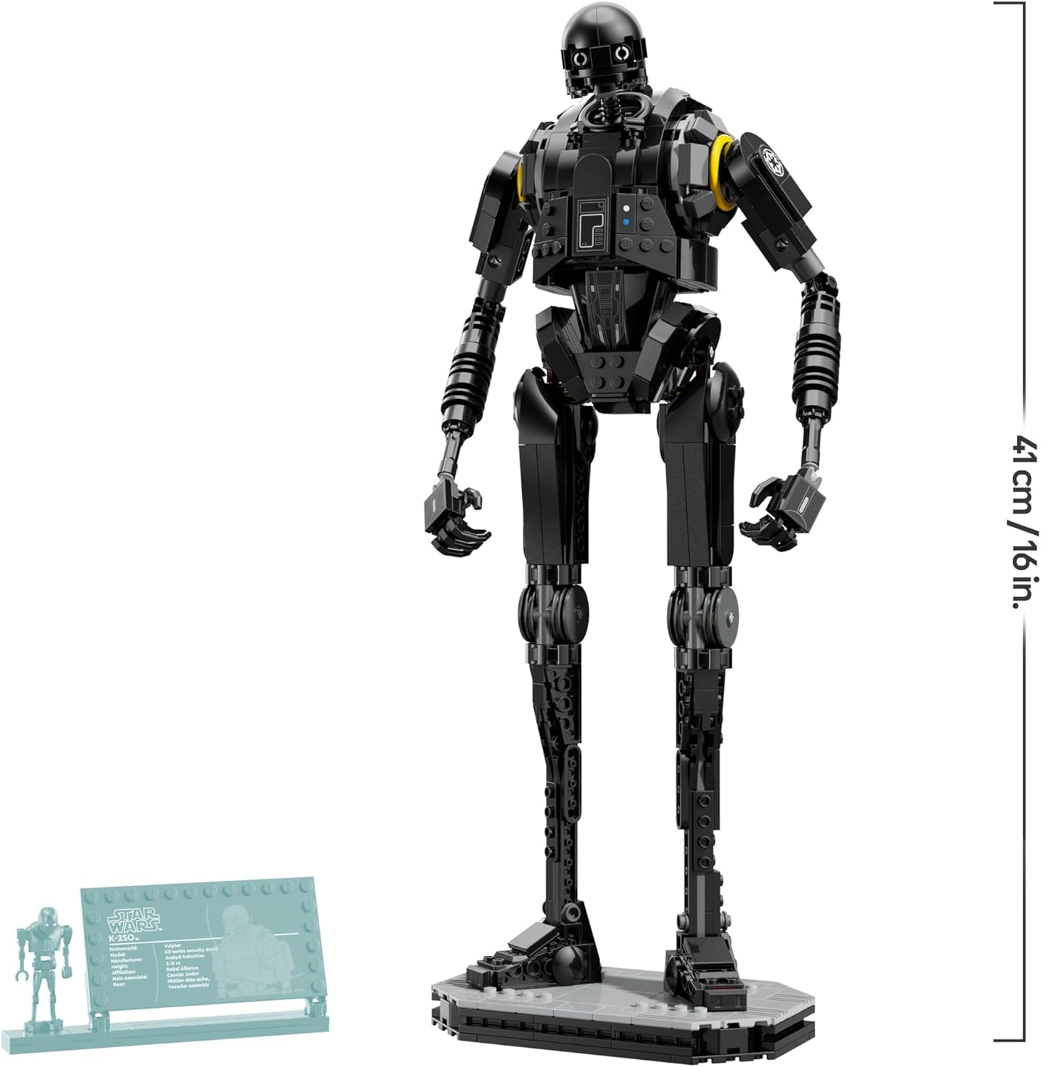 K-2SO LEGO Star Wars Andor 75434, figurine articulée à exposer – Image 6