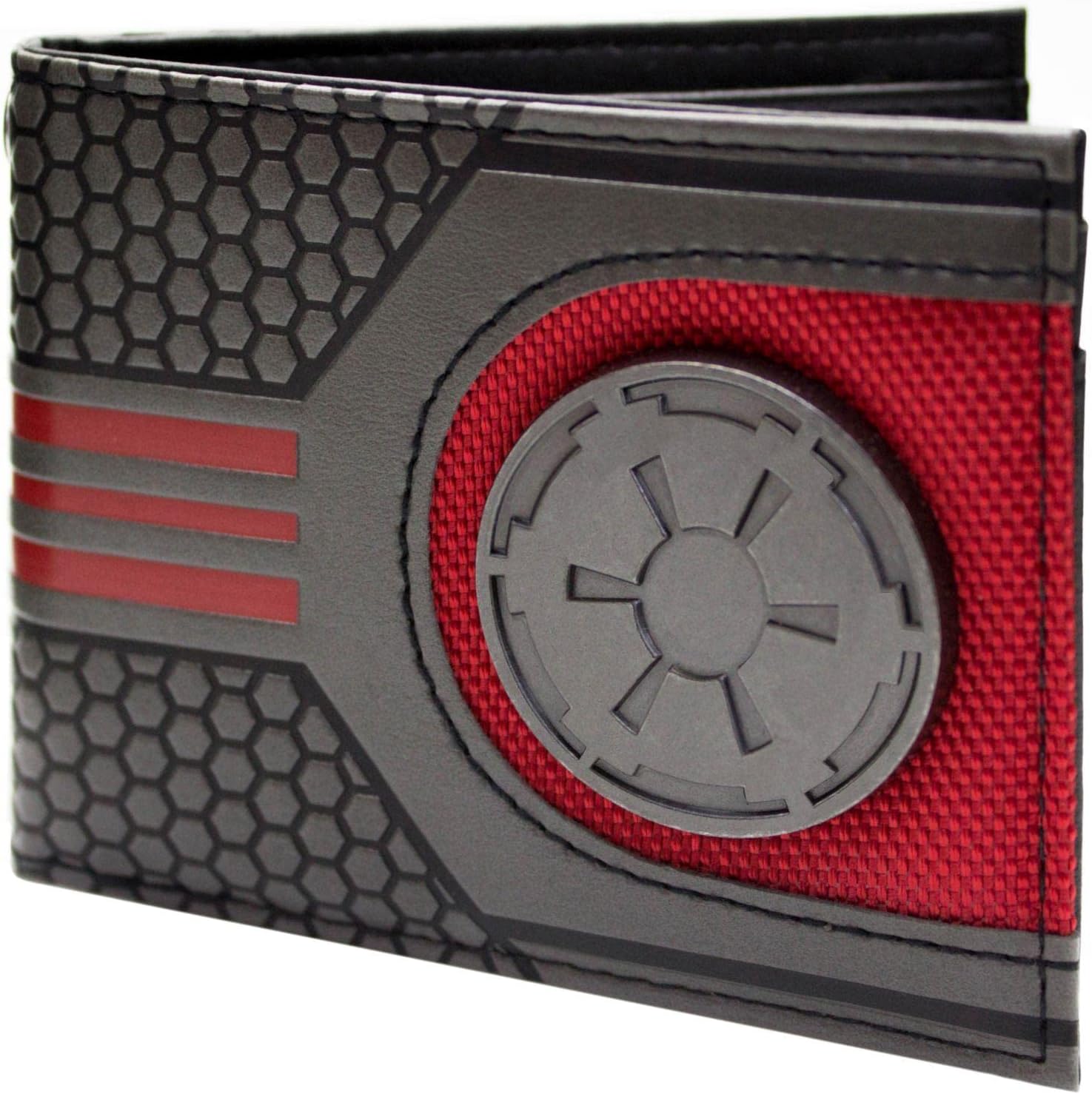 Porte-cartes bi-fold Star Wars Empire Galactique avec porte-ID argent – Image 2