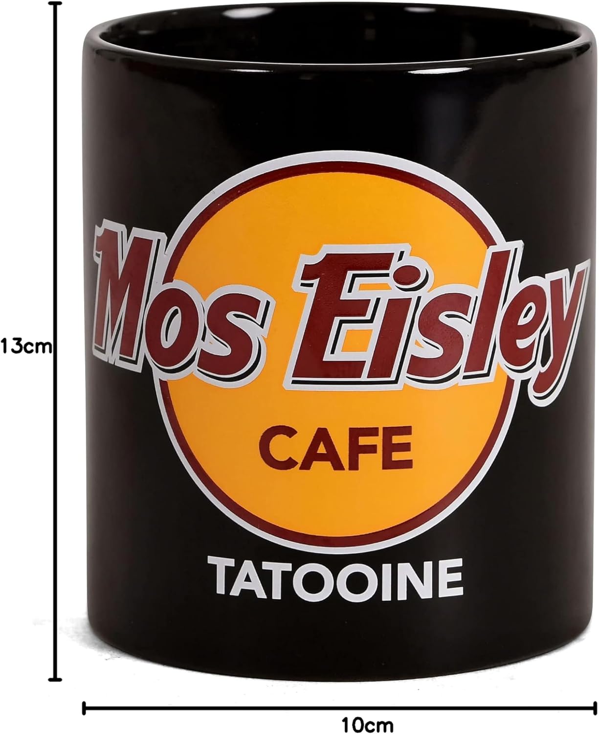 Tasse noire Star Wars Mos Eisley Cafe en céramique 320 – Image 6