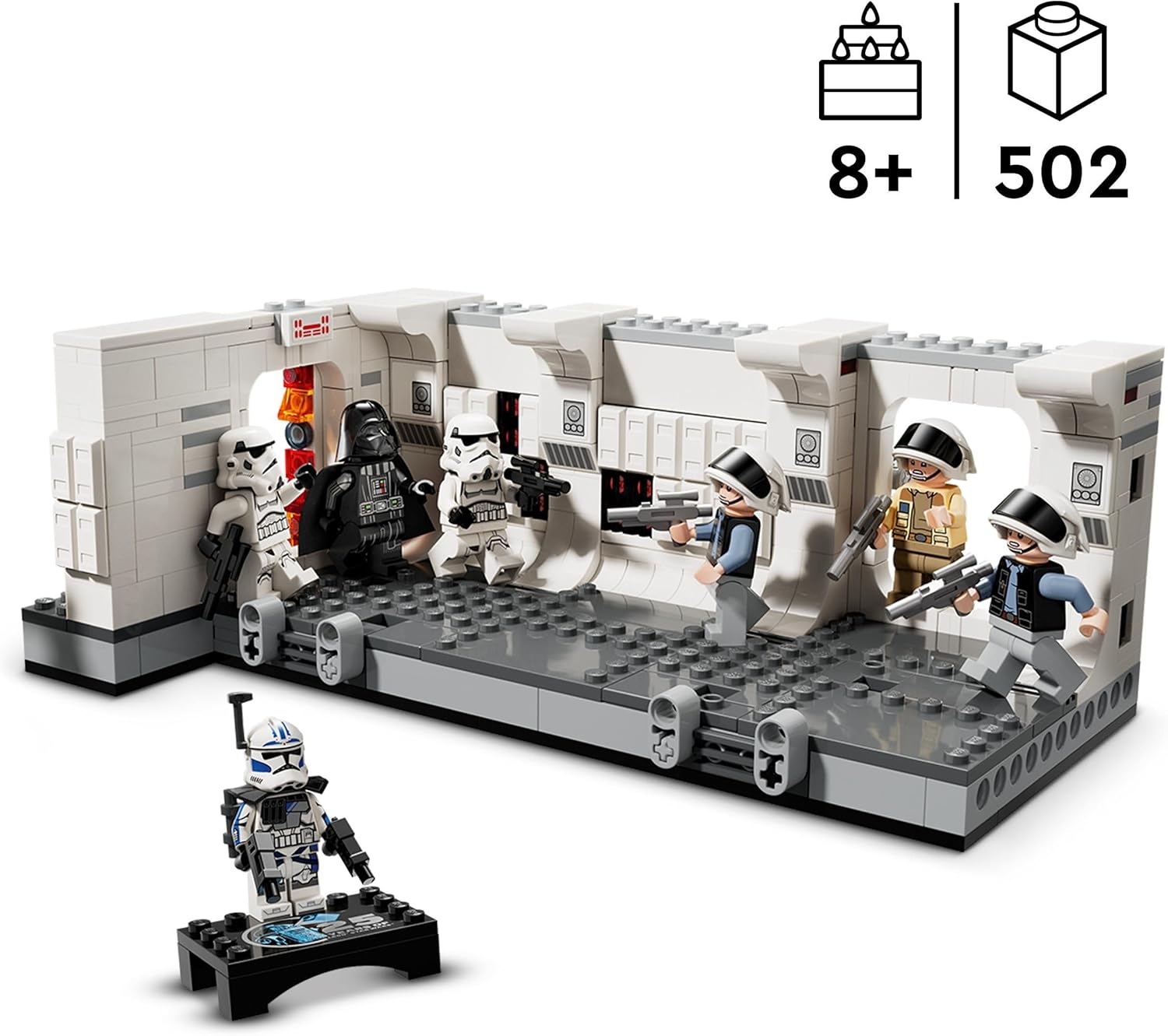 LEGO Star Wars Tantive IV 75387 avec Dark Vador et 7 minifigurines – Image 2