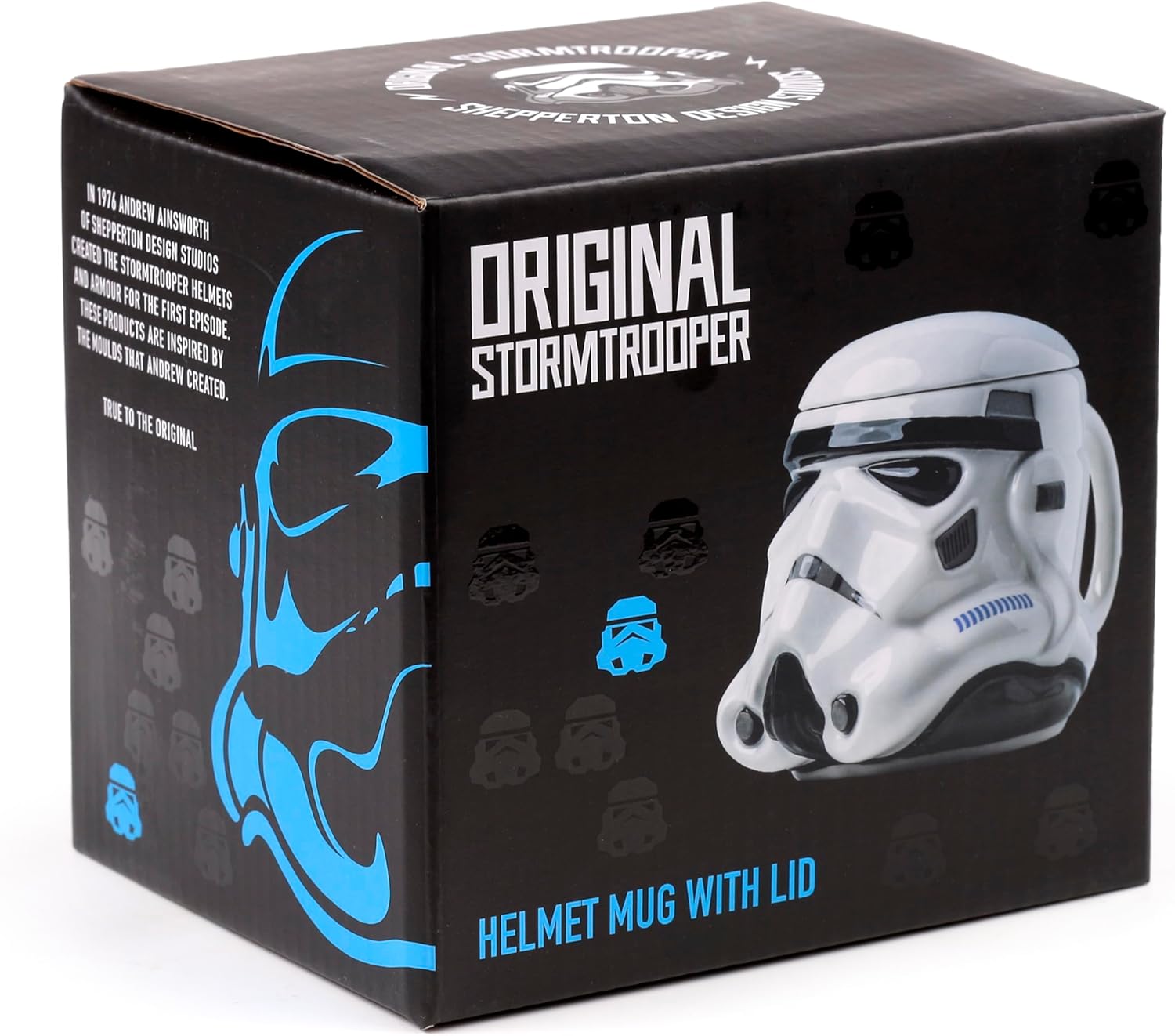 Mug en céramique avec couvercle The Original Stormtrooper, casque – Image 7