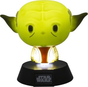 Veilleuse Yoda Star Wars Icon Paladone 10 cm vert