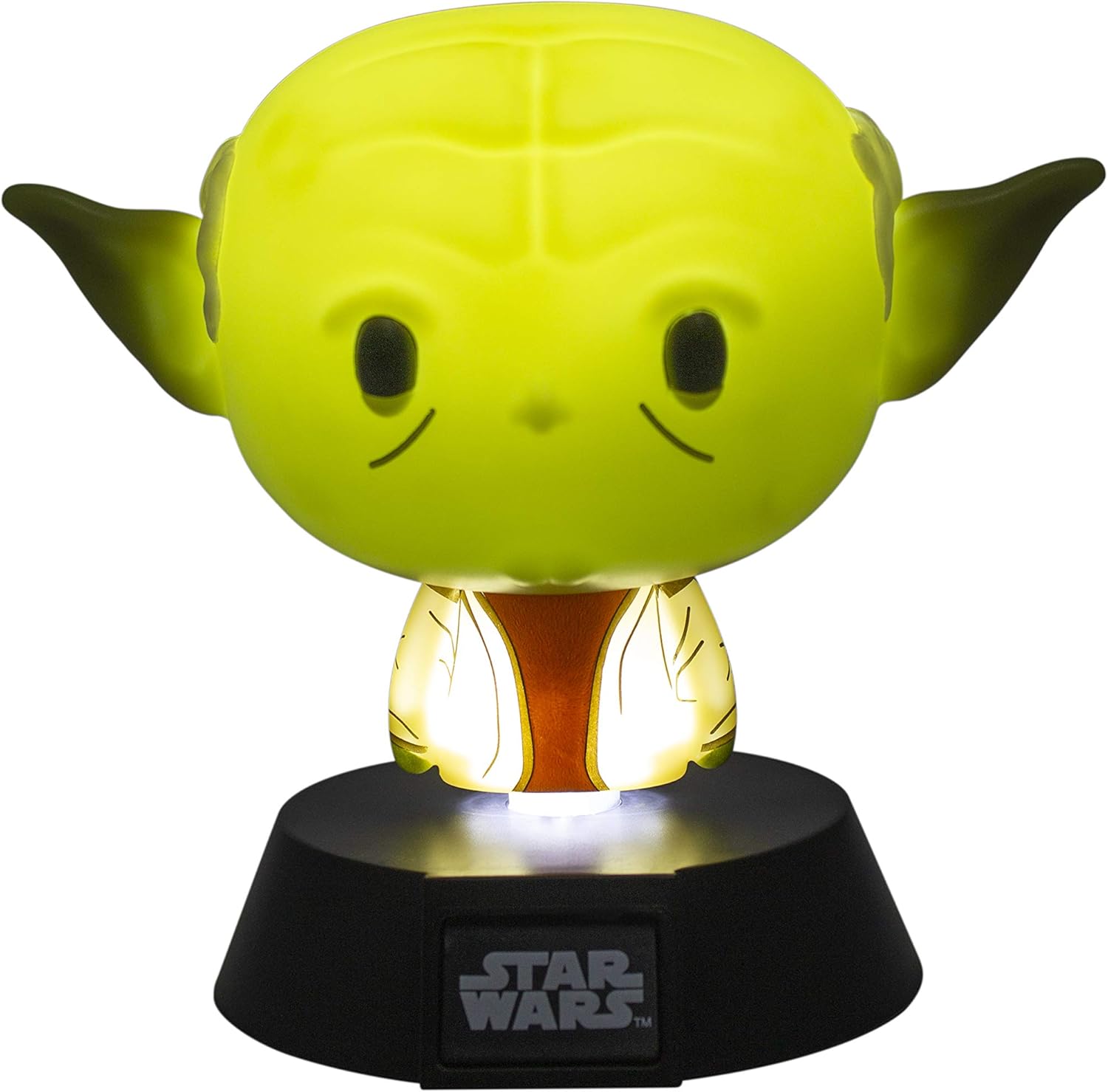 Veilleuse Yoda Star Wars Icon Paladone 10 cm vert