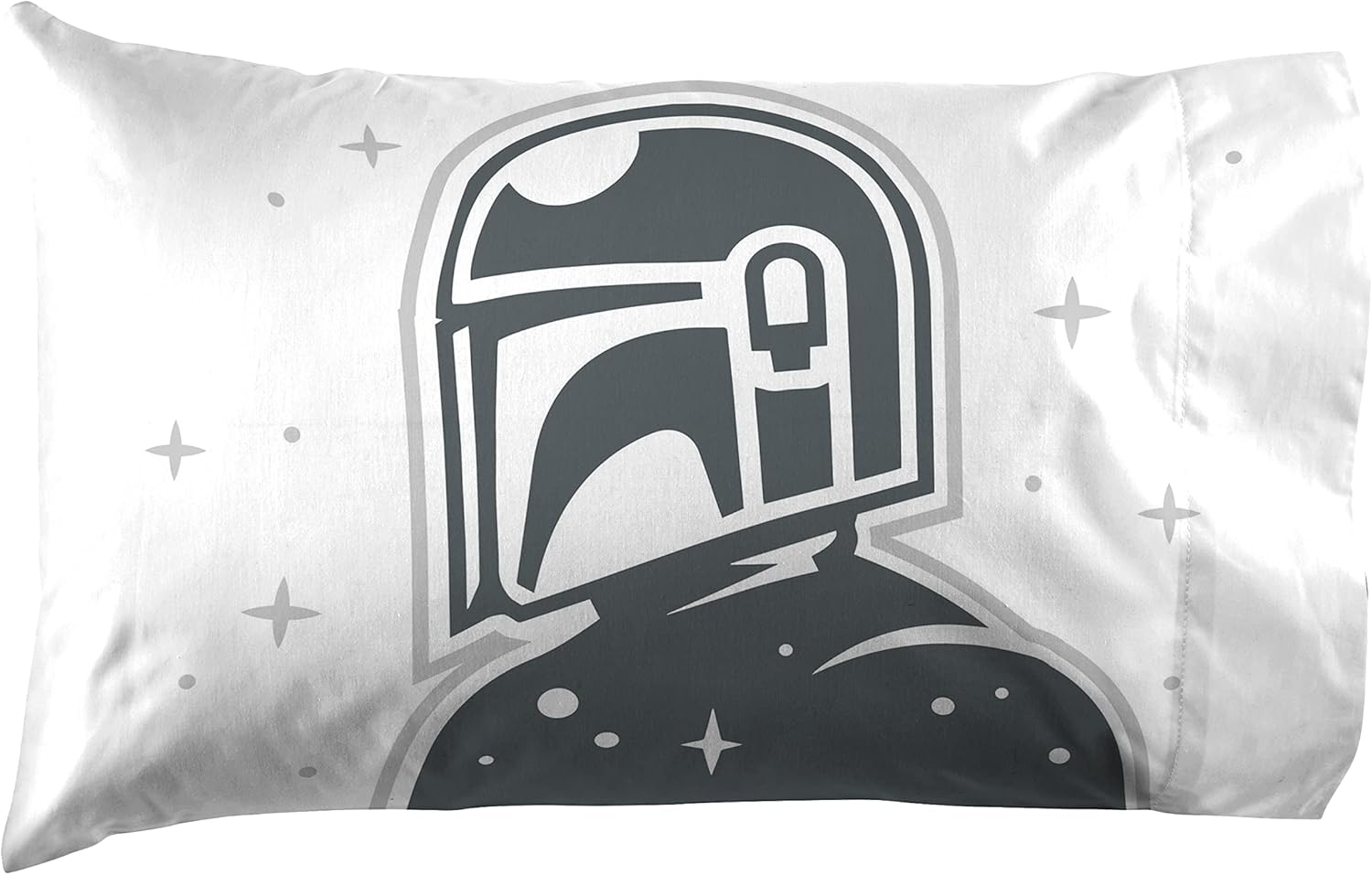 Taies d’oreiller Star Wars The Mandalorian The Cutest Bounty en 100 % coton, lot de 2 – Image 2
