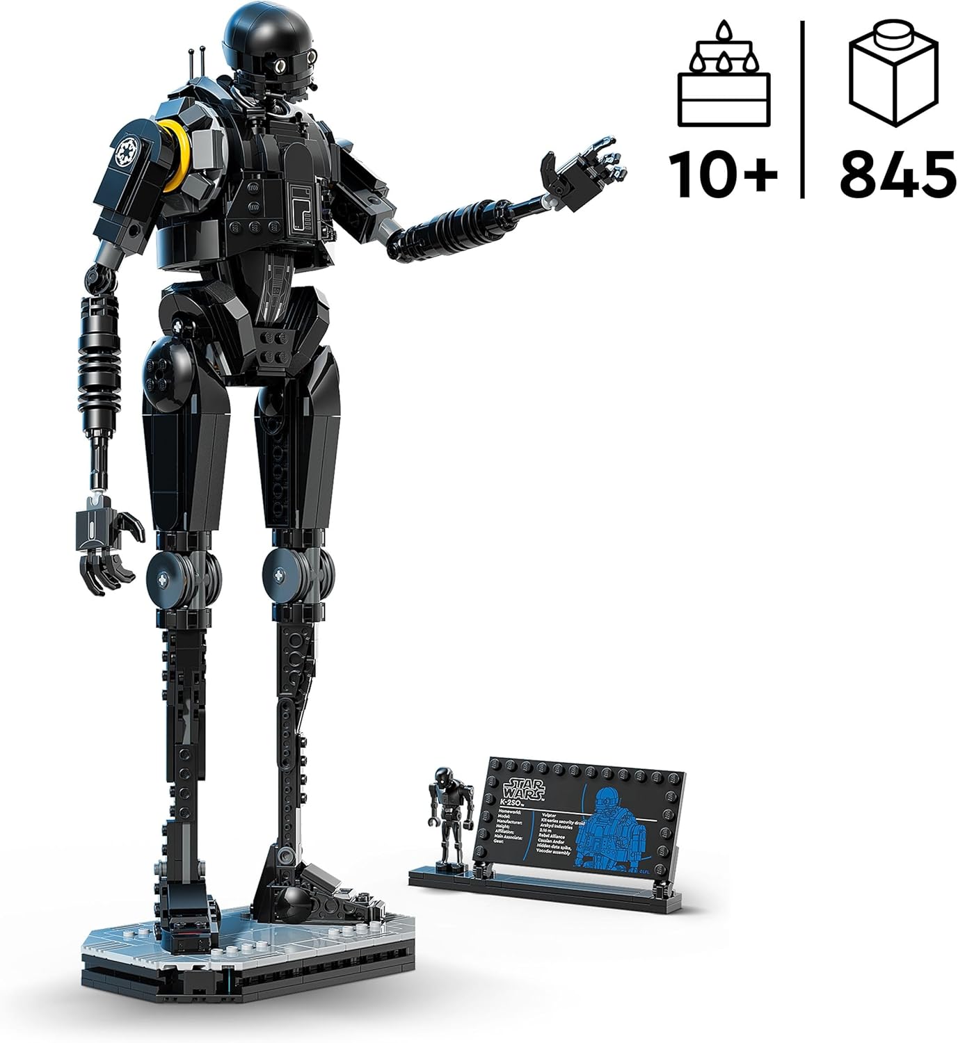 K-2SO LEGO Star Wars Andor 75434, figurine articulée à exposer – Image 2