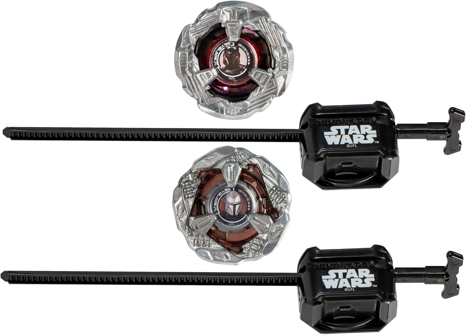 Multipack Beyblade X Star Wars The Mandalorian vs Moff Gideon 3-60F et 3-80N – Image 2